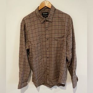 Bonobos Flannel Shirt XL Check Pattern